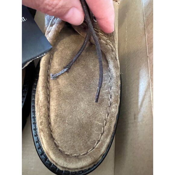 Massimo Dutti Womens Suede Moccasins Chunky Brown US 6.5 EU 37 NWD 1528/450 - Picture 10 of 10